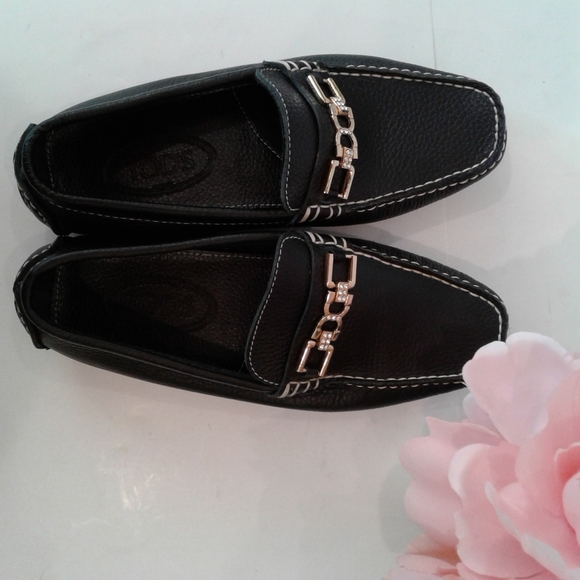 Tod's black driving slip on  loafers - Picture 11 of 12